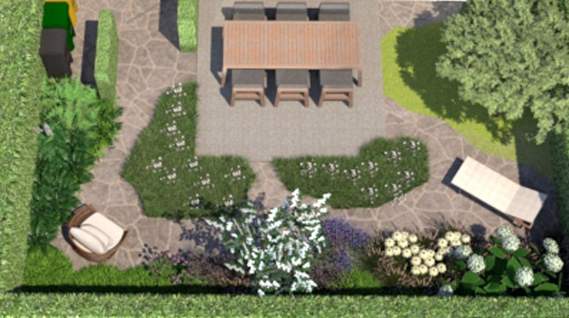 Tuin Van Heden Kleine stadstuin Turnhout
