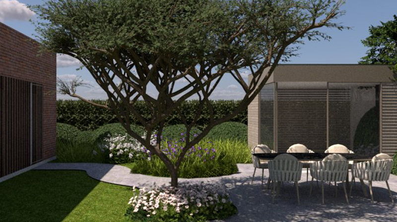 Tuin Van Heden Familietuin met wadi Arendonk